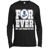 Kansas City Royals Forever For ever not just when we win - Canvas Long Sleeve T-Shirt
