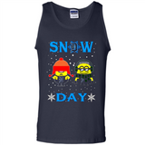 Snow Day Shirt For Detroit Tigers Vs Minion Fans pingpong