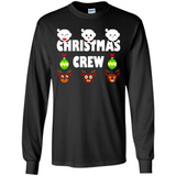 Christmas Crew Gifts Santa Elves Reindeer - Long Sleeve T-Shirt