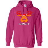 Comet Santa Claus Funny Xmas Holiday T-Shirt - Hoodie