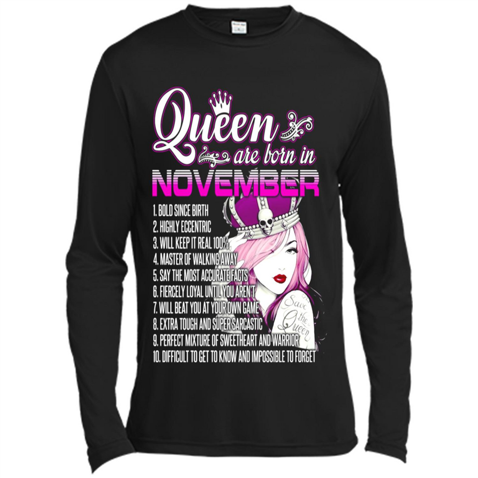Queens Are Born In November Vintage Birthday