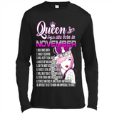 Queens Are Born In November Vintage Birthday