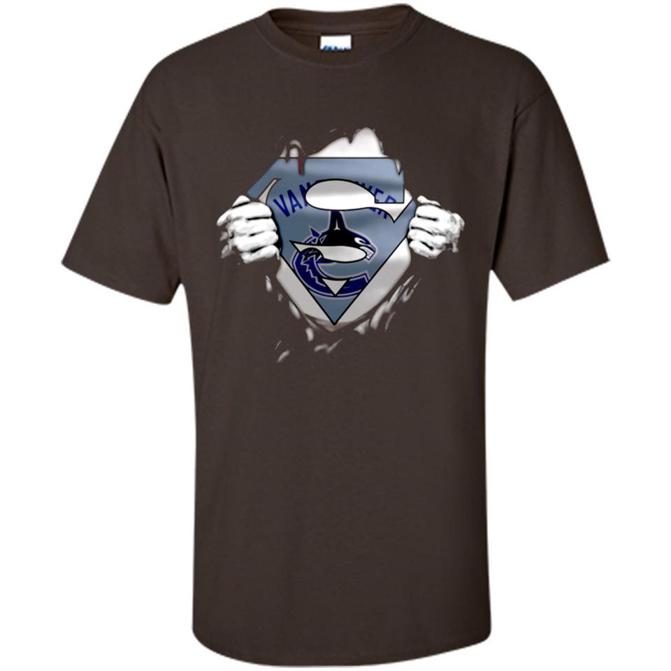 Vancouver Canucks And Superman Fans - Shirt