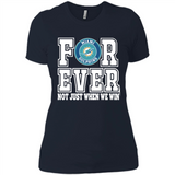 Miami Dolphins Forever For ever not just when we win - Ladies' Boyfriend T-Shirt