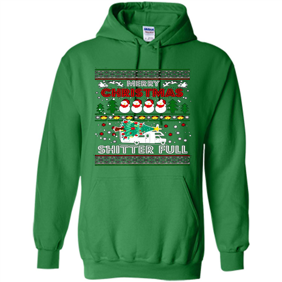 Merry Christmas Shitter Full Christmas Tree Snowman PING PONG
