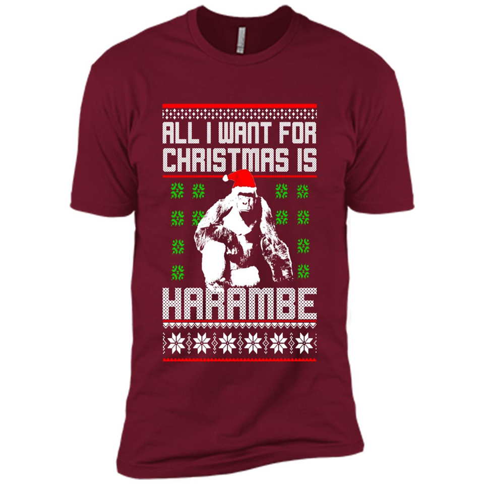 All I want for Christmas is Harambe ugly PINGPONG