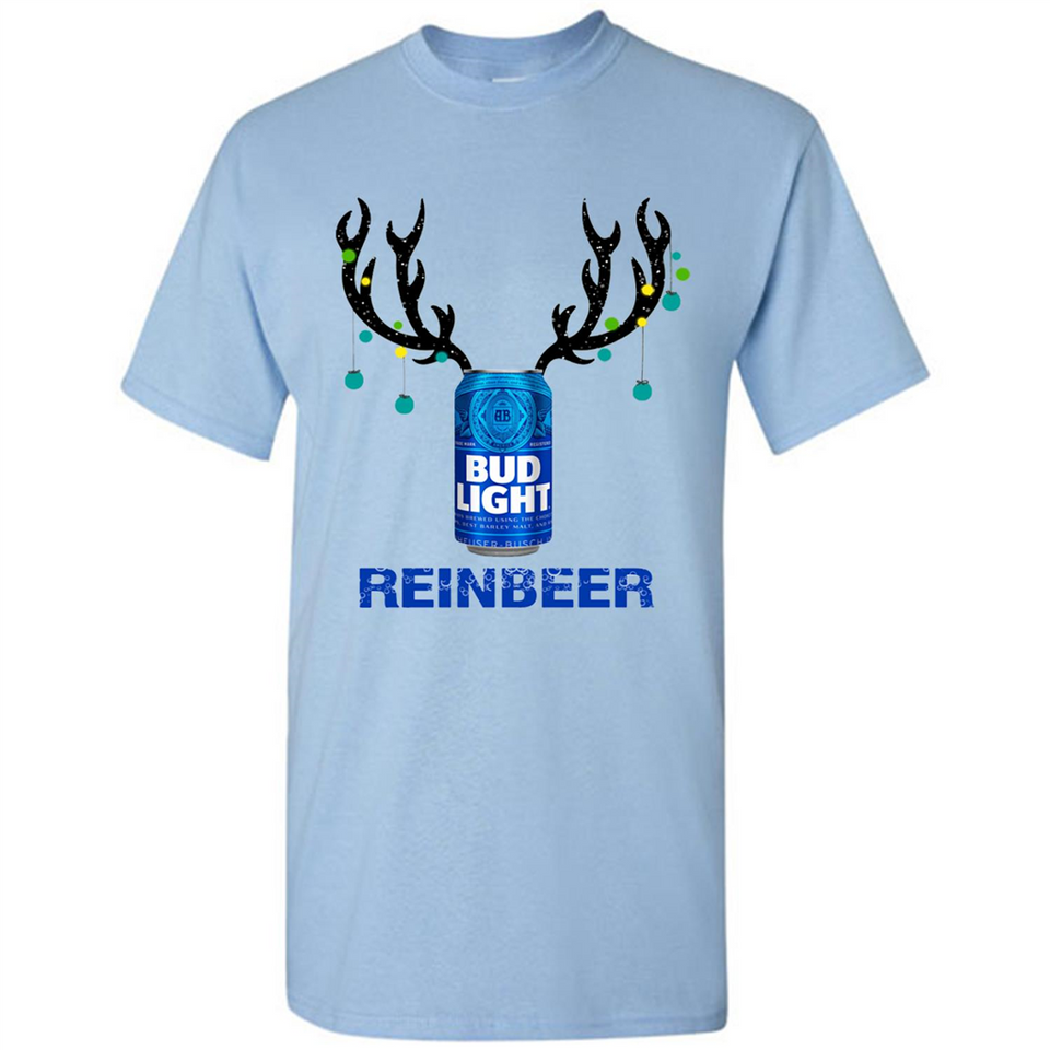 Bud Light Reinbeer Funny Beer Reindeer Christmas Sweatshirt - Shirt