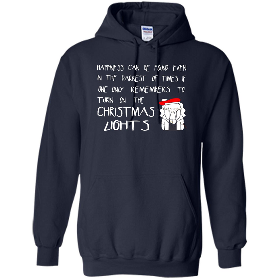 Christmas Ugly Sweater Christmas Lights - Hoodie