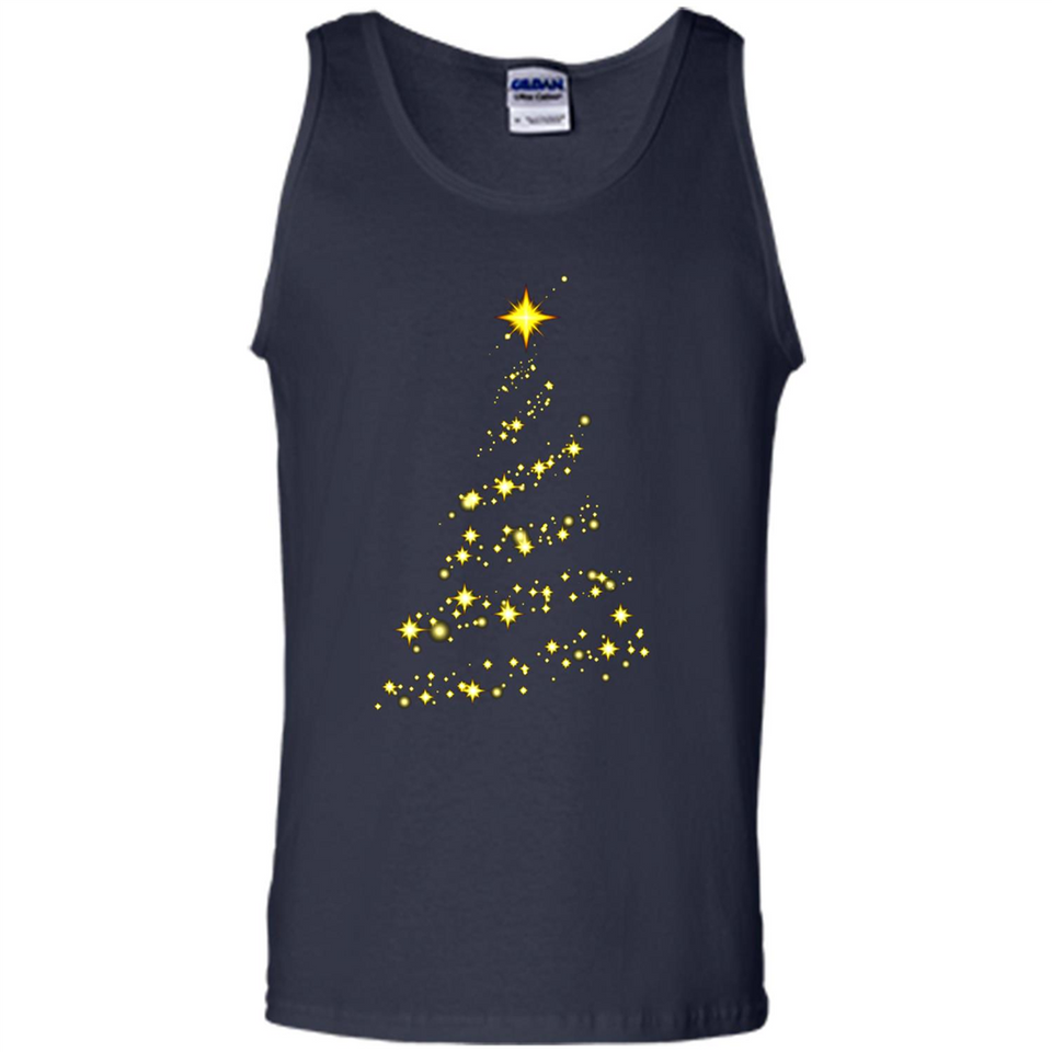 Modern Christmas Tree Light Led Merry Xmas Mug PINGPONG - Tank Top