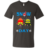 Snow Day Shirt For Cleveland Indians Vs Minion Fans pingpong