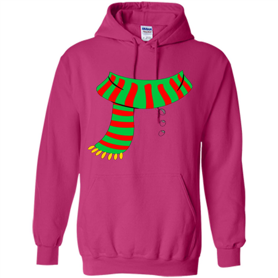 Snowman Scarf Costume T-shirt Christmas