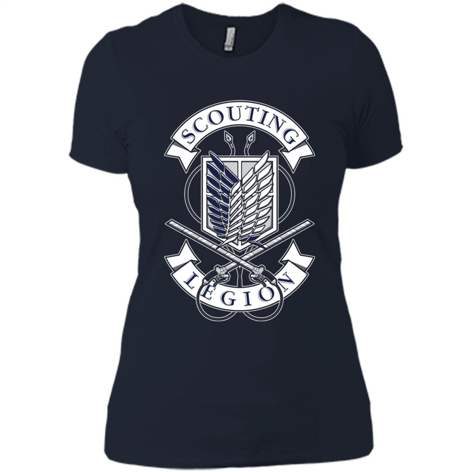AoT Scouting Legion - Ladies' Boyfriend T-Shirt