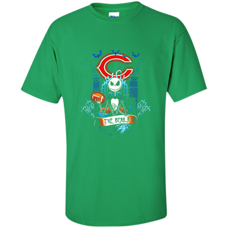 Chicago Bears Halloween The Nightmare Before Christmas - Shirt