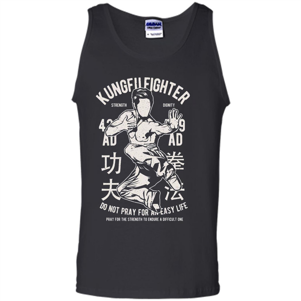 Kungfu Martial Arts Fight Apparel - Tank Top