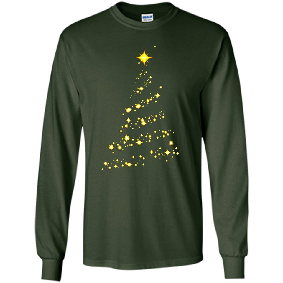 Modern Christmas Tree Light Led Merry Xmas Mug PINGPONG - Long Sleeve T-Shirt