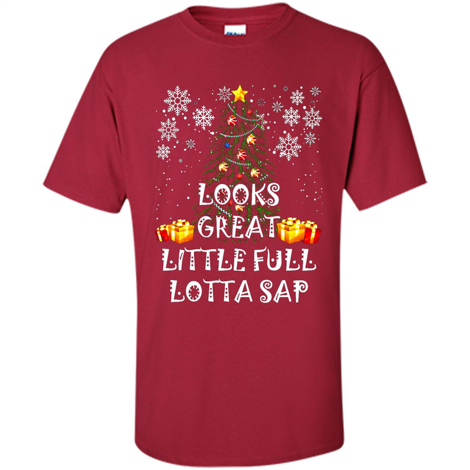 Looks Great Little Full Lotta Sap Funny Christmas Tree Mug PINGPONG - Shirt