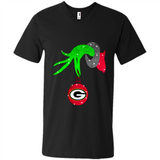GRINCH HAND HOLDING GREEN BAY PACKERS GLITTER CHRISTMAS PINGPONG