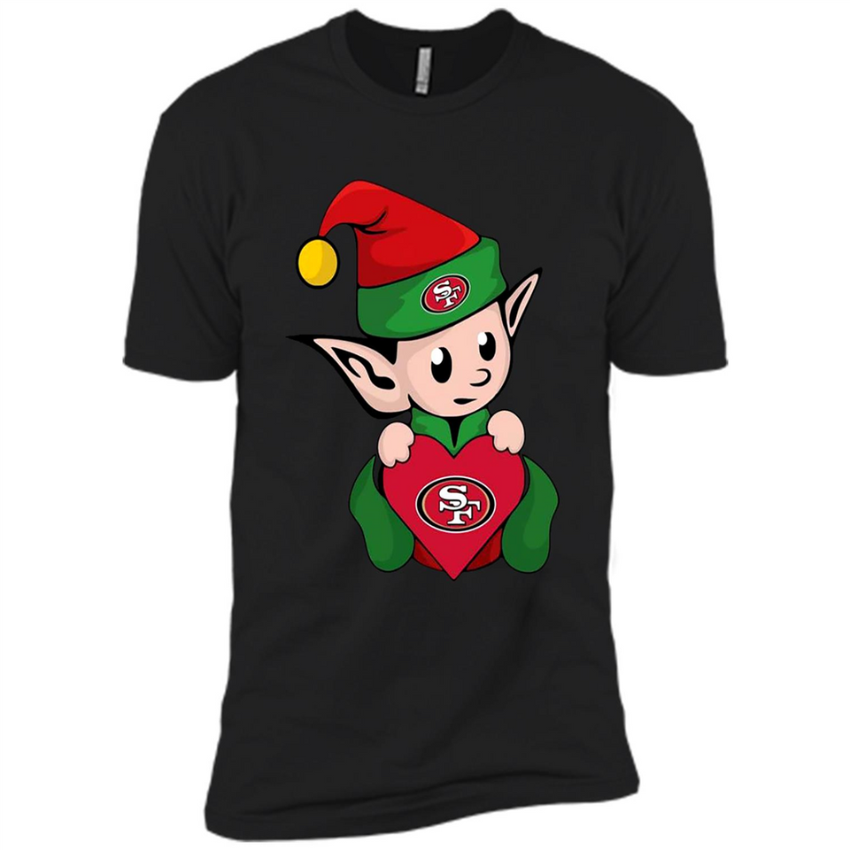 San Francisco 49ers ELF Elves Grinch Santa Claus