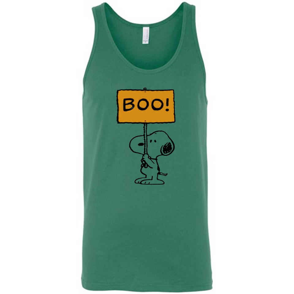 Halloween Snoopy Boo - Canvas Unisex Tank