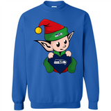 Seattle Seahawks ELF Elves Grinch Santa Claus