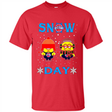 Snow Day Shirt For Detroit Pistons Vs Minion Fans pingpong