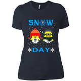 Snow Day Shirt For Brooklyn Nets Vs Minion Fans pingpong