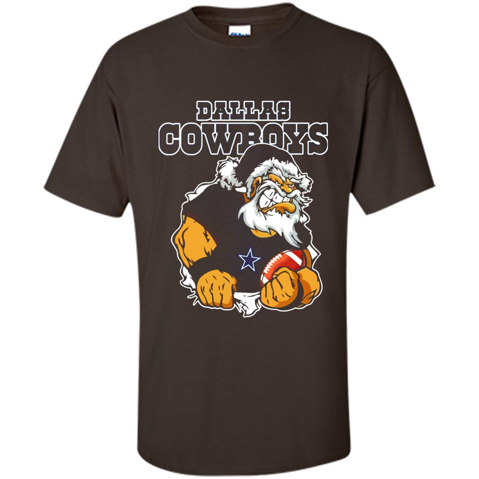 Grumpy Santa Claus Dallas Cowboys Football Team PINGPONG