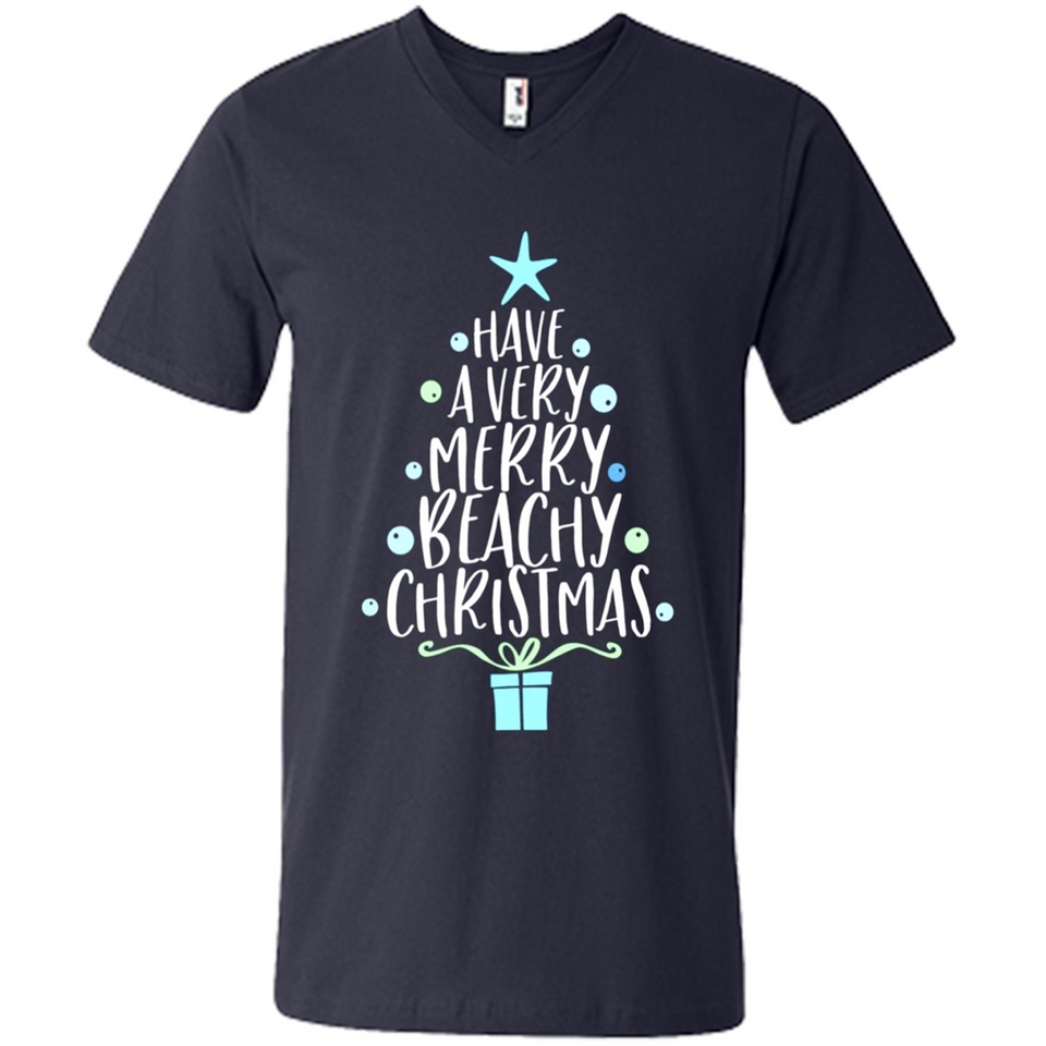 Have A Very Merry Beachy Xmas Vacation - Men's V-Neck