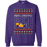 Merry Christmas Forklift ugly sweatshirt PINGPONG