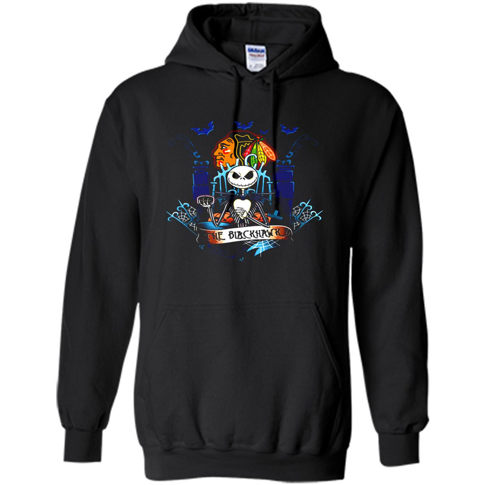 Chicago Blackhawks Halloween The Nightmare Before Christmas - Hoodie