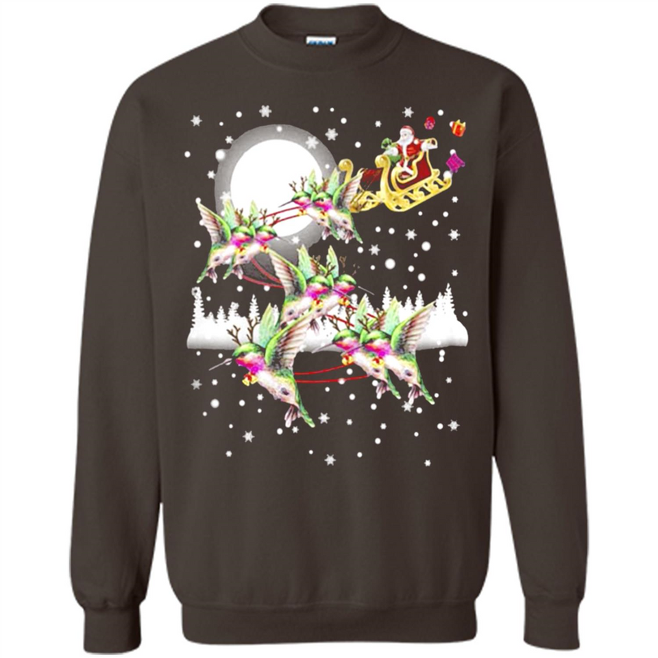 Hummingbird Santa Sleigh - Sweatshirt