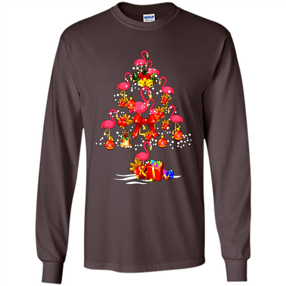 Flamingo Christmas Tree Merry Christmas Flamingo PING PONG