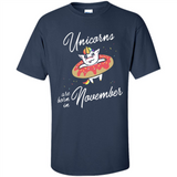Unicorns Born In November Birthday