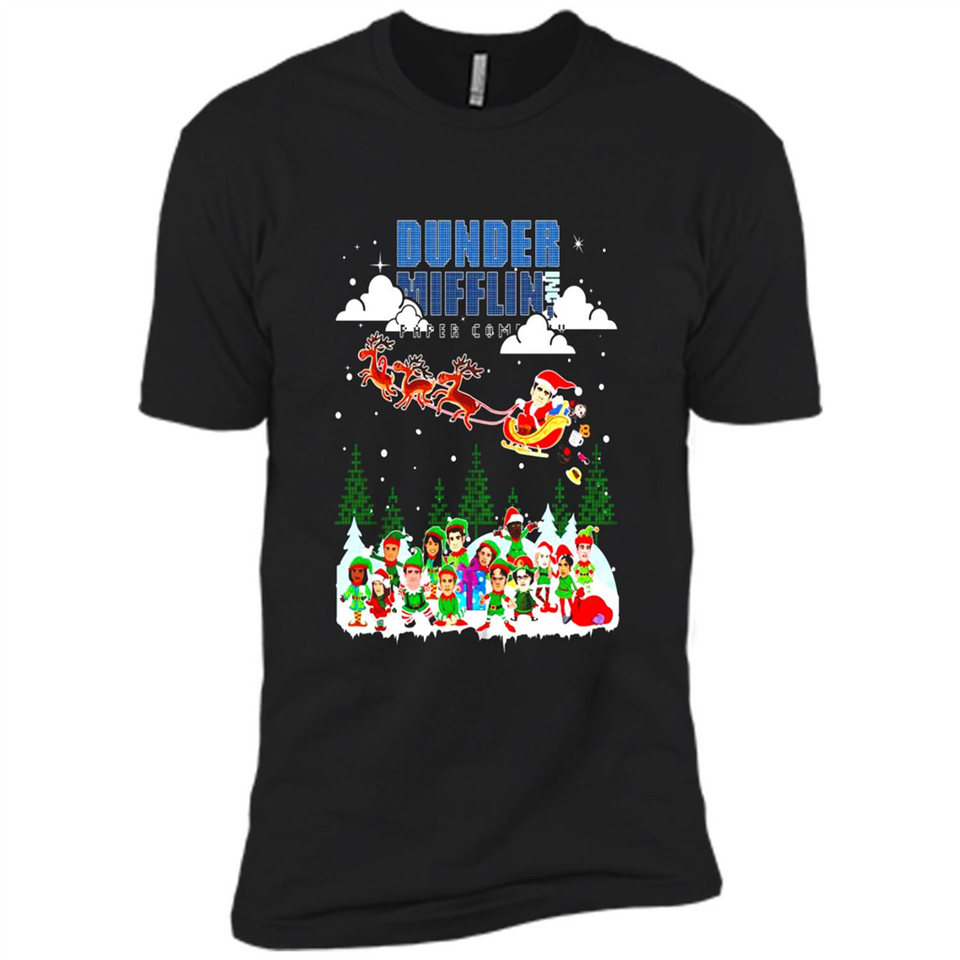 NBC The Office Dunder Mifflin Ugly Christmas Sweater PINGPONG