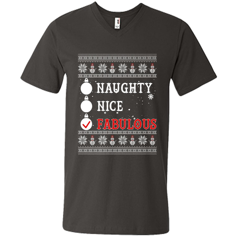 Naughty Nice Fabulous - Men's V-Neck