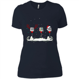 Christmas Red Wine - Merry Xmas T-Shirt - Ladies' Boyfriend T-Shirt