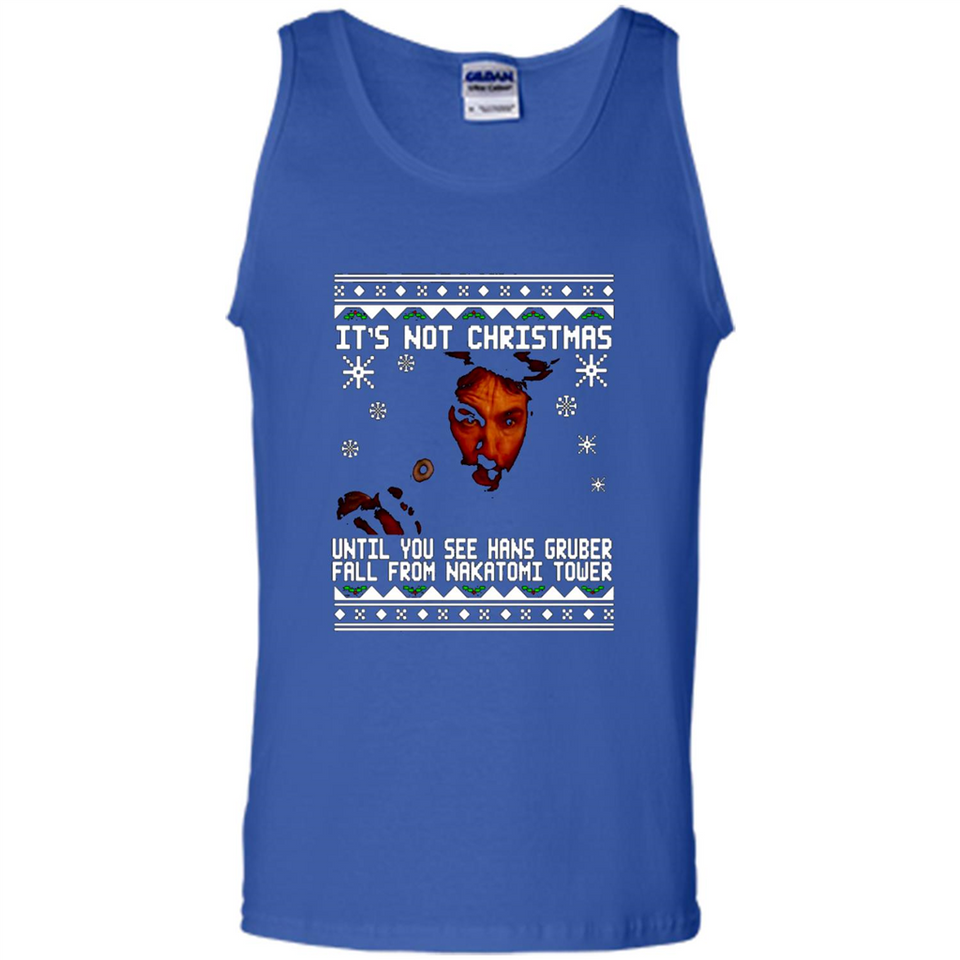 It's Not Christmas Until You See Hans Gruber Fall Ugly Christmas PINGPONG