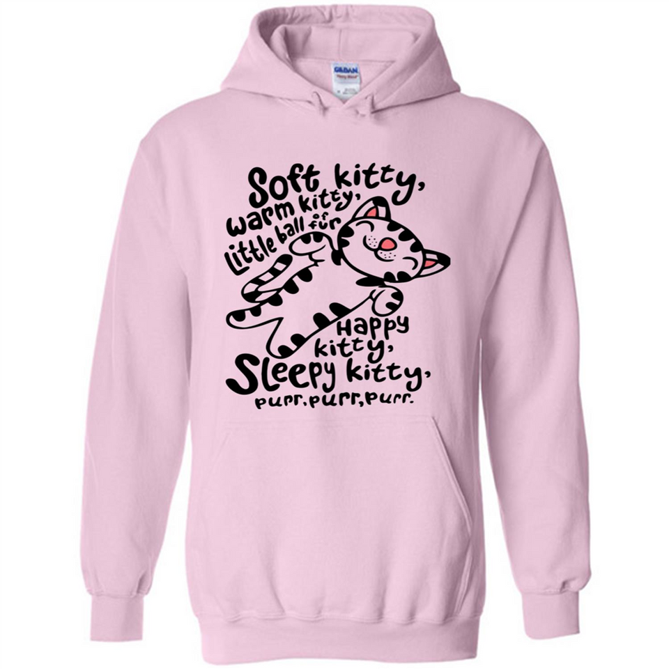 Soft kitty warm kitty little ball of fur - Hoodie