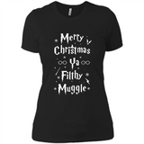 Merry Christmas Ya Filthy Muggle Christmas Sweatshirt PINGPONG
