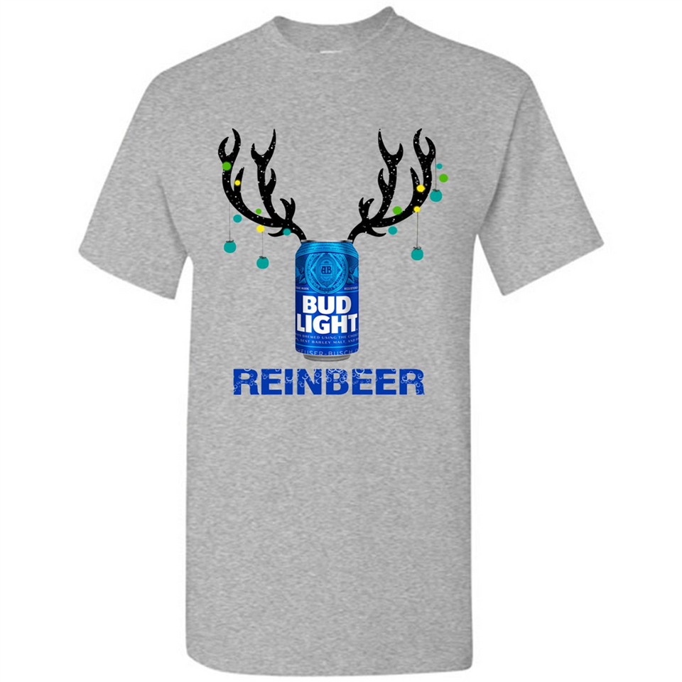 Bud Light Reinbeer Funny Beer Reindeer Christmas Sweatshirt - Shirt