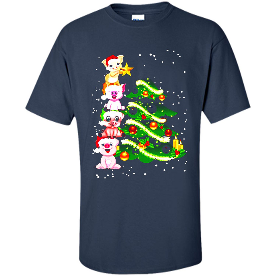Pigs Christmas T Shirt PINGPONG - Shirt