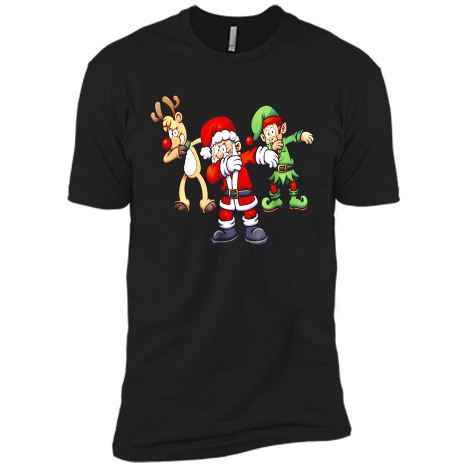 Dabbing Santa - Premium Short Sleeve T-Shirt