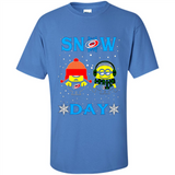 Snow Day Shirt For Carolina Hurricanes Vs Minion Fans pingpong