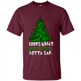 Looks Great Little Full Lotta Sap Funny Christmas PINGPONG