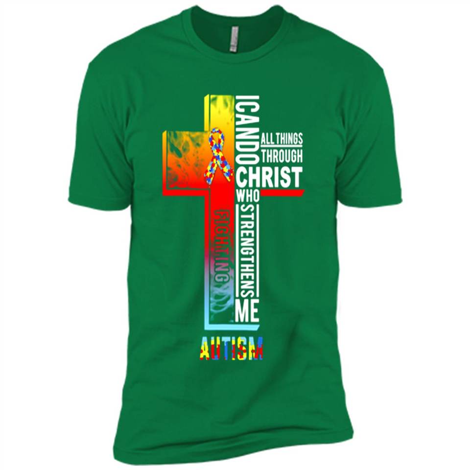 I can do all things through christ who strengthens me fighting Aut sm Jesus