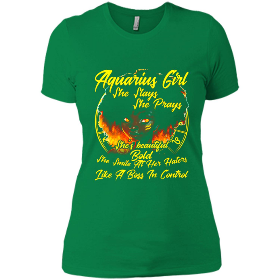 Aquarius Girl She Slays She Prays Zodiac Sign PINGPONG