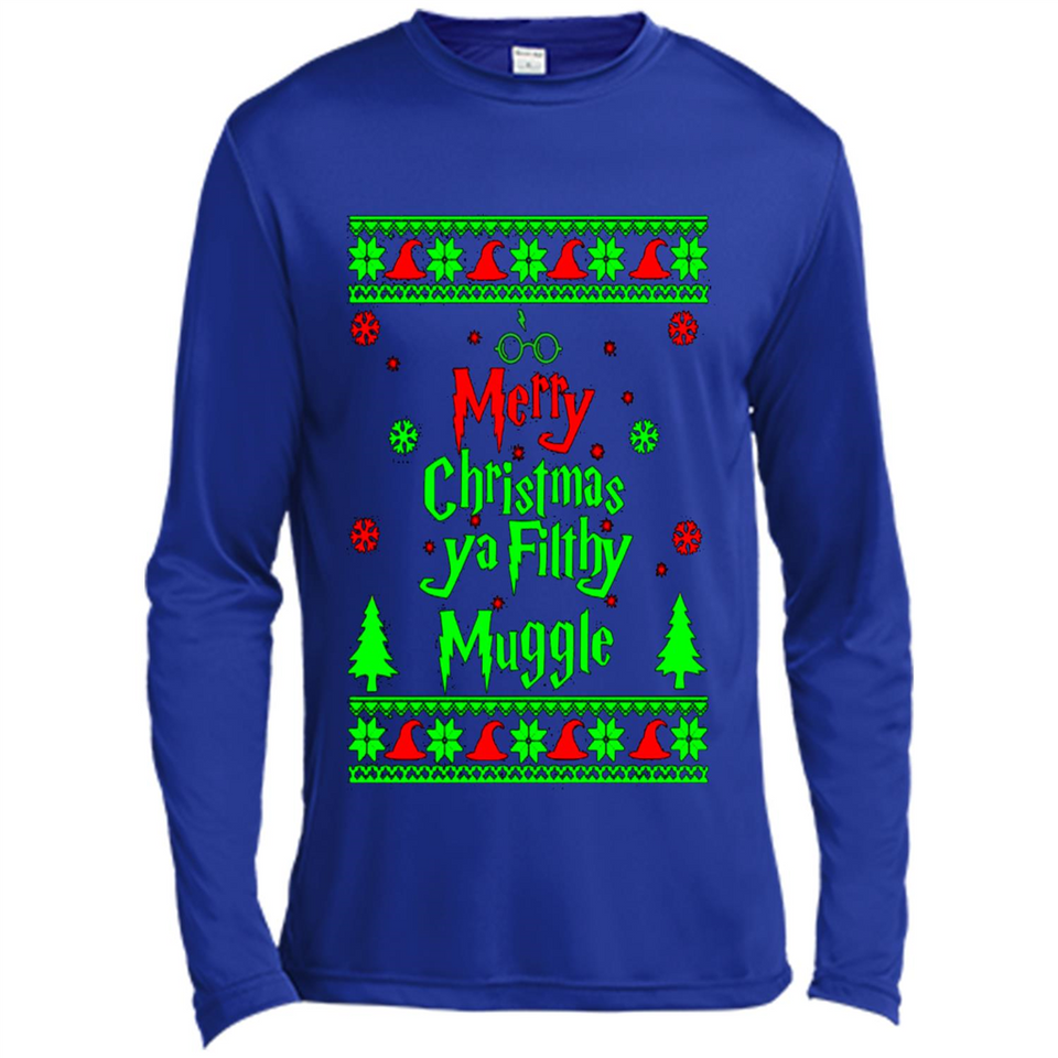 Merry Christmas ya filthy animal ugly sweater PINGPONG