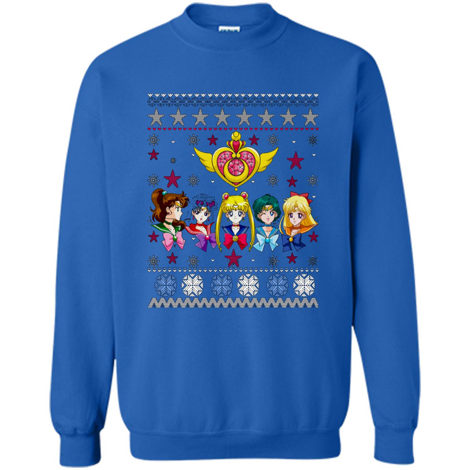 Sailor Moon Ugly Christmas Sweater Perfect Christmas PINGPONG