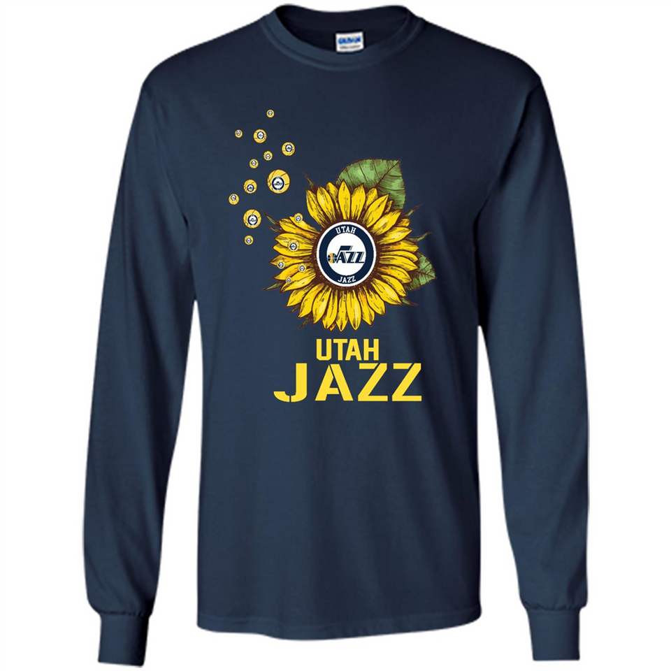 Utah Jazz Basketball Sunflower