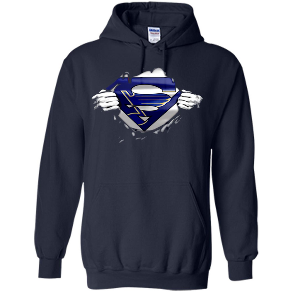 St. Louis Blues And Superman Fans